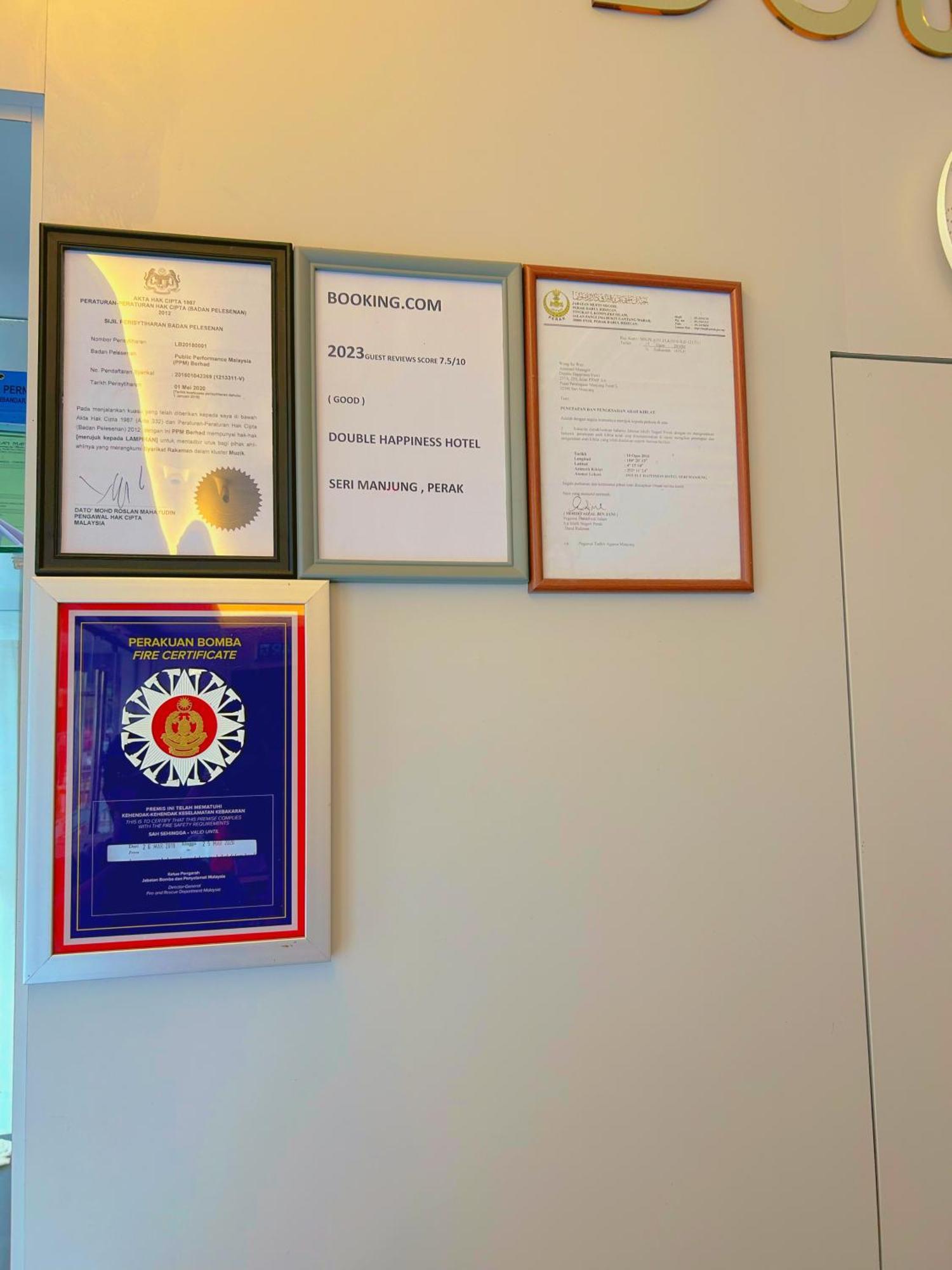 Double Happiness Hotel Sitiawan Zewnętrze zdjęcie